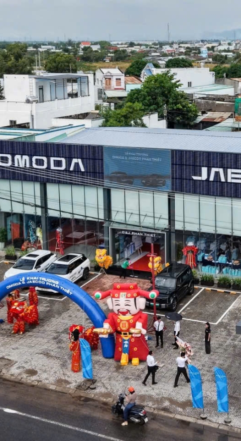 Cải tạo showroom ô tô OMODA-JAECOO